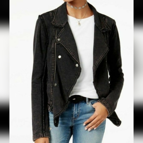 American Rag Jackets & Blazers - American Rag cropped Moto jacket